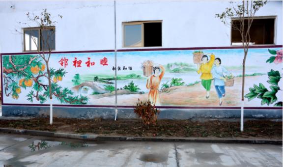 芜湖乡镇文化墙 乡风文明焕发新活力