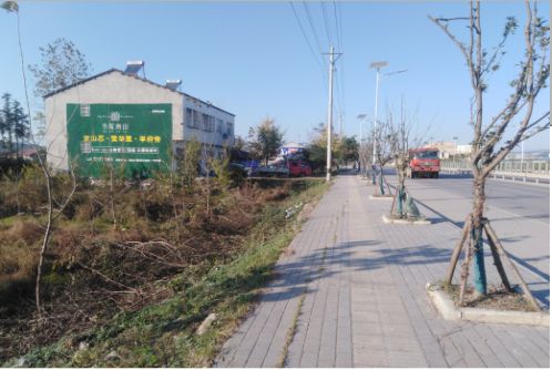 芜湖书山南院墙体广告