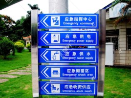 芜湖标识导向系统设计需要掌握的四大元素